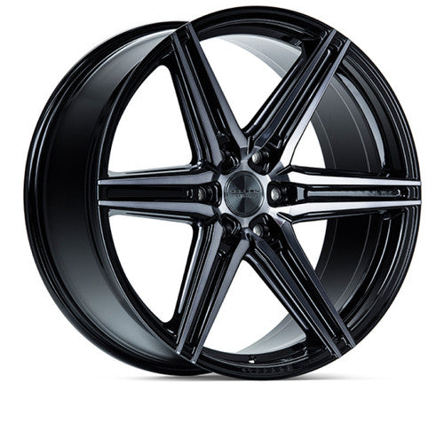 Vossen HF6-2 24x10 / 6x135 / ET25 / Deep Face / 87.1 - Tinted Gloss Black - HF62-4F42
