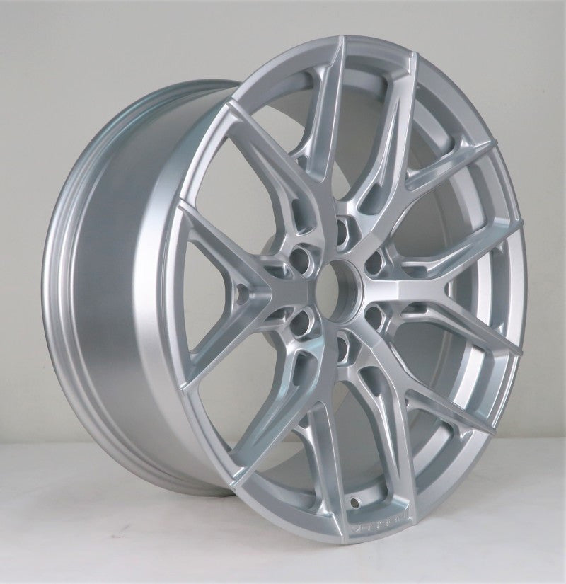 Vossen HF6-4 20x9.5 / 6x135 / ET15 / 87.1 - Satin Silver Wheel - HF64-0F-T14-01