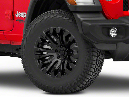 Fuel Wheels Quake Blackout Wheel; 18x9; 1mm Offset (18-26 Jeep Wrangler JL)
