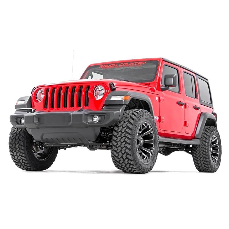 Rough Country 2.5 Inch Lift Kit | Coils | M1 | Jeep Wrangler JL 4WD (2018-2023) (91340)