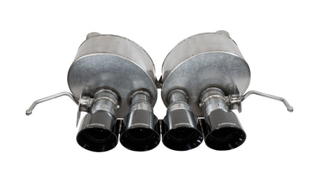 Corsa 2.75" Valve-Back Exhaust w/Dual Mode NPP Black (14-19 C7 Corvette Base/Grand Sport Auto) 14776BLK
