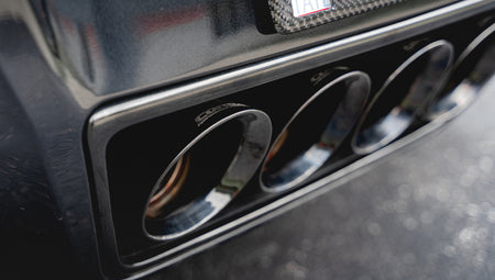 Corsa 2.75" Axle-Back Exhaust w/Dual Mode NPP Black (14-19 C7 Corvette Z06/ZR1/Grand Sport Manual) 14777BLK
