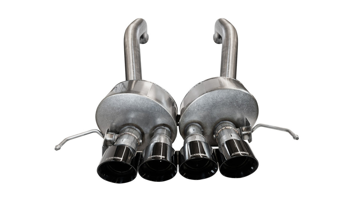 Corsa 2.75" Axle-Back Exhaust w/Dual Mode NPP Black (14-19 C7 Corvette Z06/ZR1/Grand Sport Manual) 14777BLK