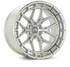 Vossen HFX-1 17x9 / 6x135 / ET0 / Deep / 87.1 CB - Silver Polished Wheel - HFX1-7F75