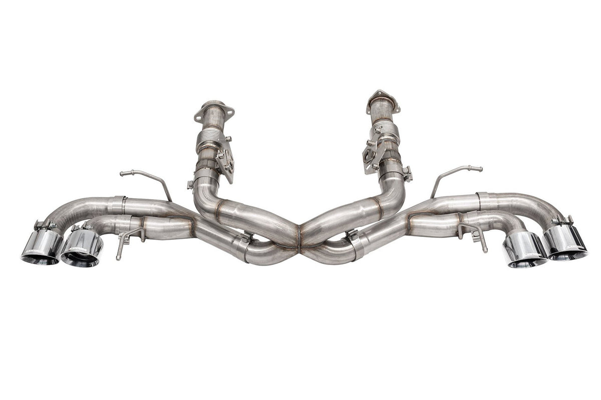 Corsa Xtreme 3" AFM Cat Back Exhaust w/ 4.5" Quad Tips (2020-2026 Corvette C8) 21102