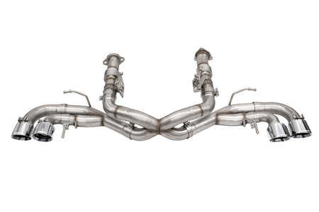 Corsa Xtreme 3" AFM Cat Back Exhaust w/ 4.5" Quad Tips (2020-2026 Corvette C8) 21102