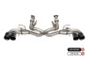 Corsa Variable Sound 3" Catback Exhaust w/ 4.5" Carbon Fiber Black Tips Valve & Muffler Delete (2020 - 2026 C8 Corvette w/ NPP) 21105CFBLK
