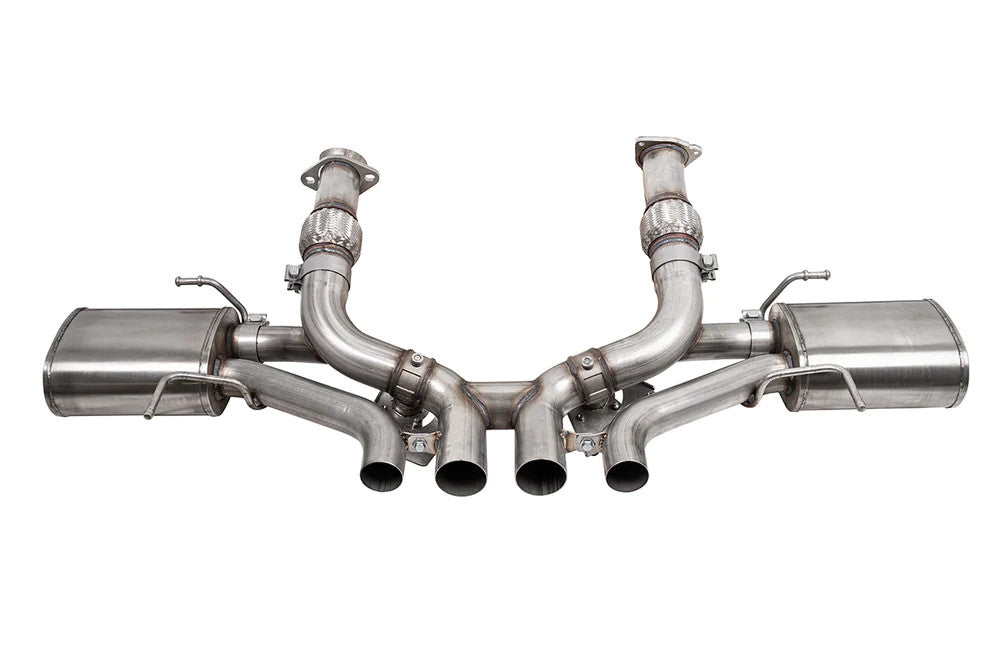Corsa 3" Catback Exhaust No Tips w/ NPP Sound Level Control (2023-2026 C8 Corvette Z06) 21111