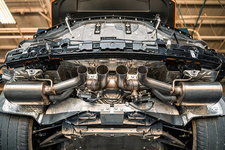 Corsa 3" Catback Exhaust No Tips w/ NPP Sound Level Control (2023-2026 C8 Corvette Z06) 21111