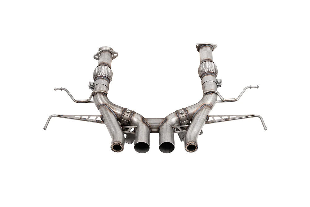 Corsa 3" Catback Exhaust No Tips Muffler Delete (2023-2026 C8 Corvette Z06) 21113