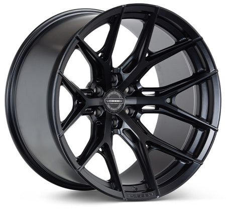 Vossen HF6-4 22x12 / 6x135 / ET-44 / Ultra Deep Face / 87.1 - Satin Black - HF64-2F33