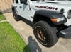 Fuel Wheels Rebel Matte Bronze with Black Bead Ring Wheel; 17x9; 1mm Offset (18-26 Jeep Wrangler JL)