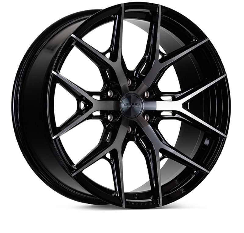 Vossen HF6-4 22x10 / 6x135 / ET-18 / Super Deep Face / 87.1 - Tinted Gloss Black - HF64-2F29
