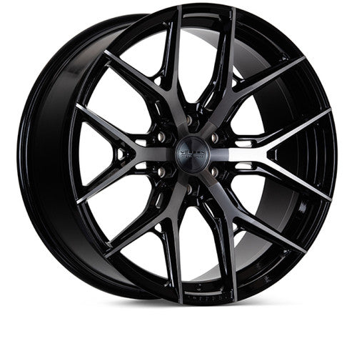 Vossen HF6-4 22x10 / 6x139.7 / ET-18 / Super Deep Face / 106.1 - Tinted Gloss Black - HF64-2G29