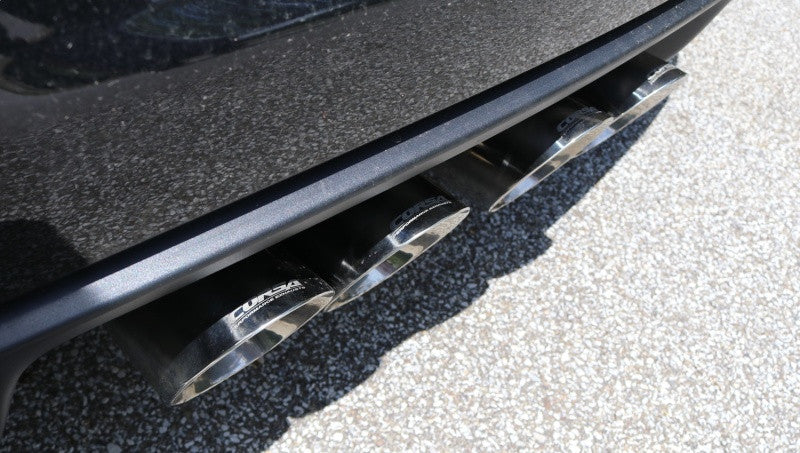 Corsa 05-08 Chevrolet Corvette (C6) 6.0L/6.2L Polished Sport Axle-Back Exhaust w/4.5in Tips - 21009