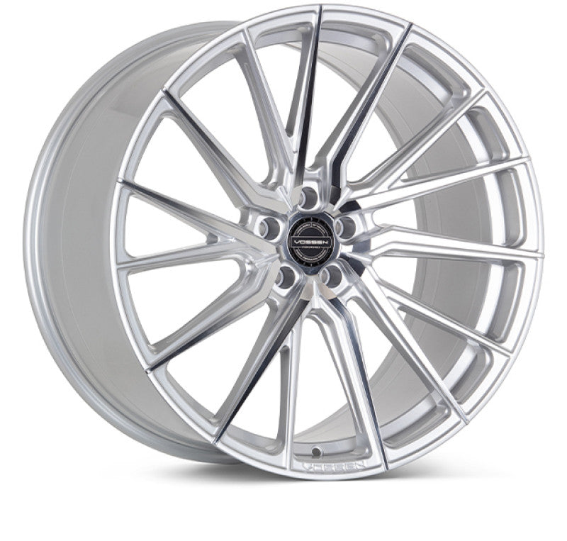 Vossen HF-4T 21x10.5 / 5x120 / ET38 / Deep Face / 72.56 - Silver Polished - Left - HF4T-1B33-L