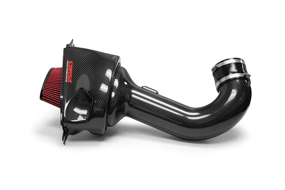 Corsa Carbon Fiber Air Intake Drytech Filter (15-19 C7 Corvette Z06) 44002D