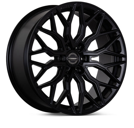 Vossen HF6-3 22x9.5 / 6x139.7 / ET20 / Deep Face / 106.1 - Satin Black - HF63-2G24