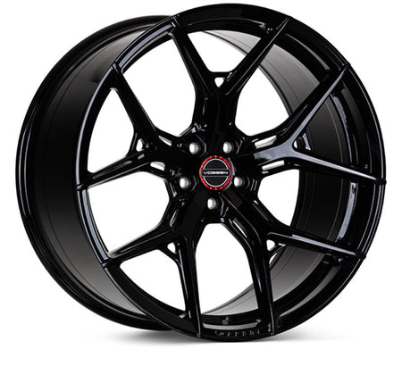 Vossen HF-5 24x10 / 5x120 / ET32 / Deep Face / 72.56 - Gloss Black - HF5-4B60