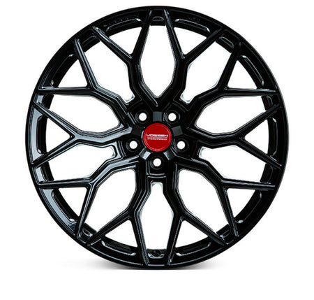 Vossen HF-2 22x10.5 / 5x130 / ET20 / Deep Face / 84.1 - Gloss Black - HF2-2P48
