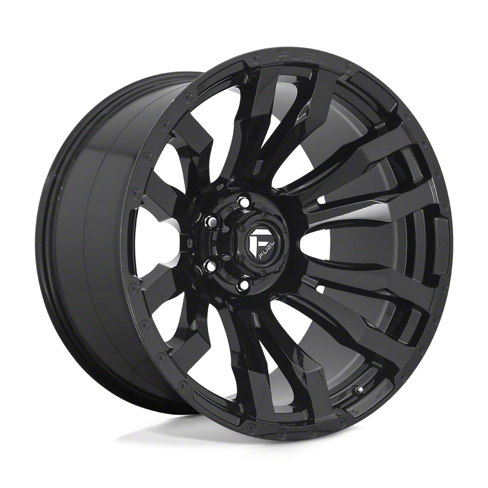 Fuel Wheels Blitz Gloss Black Wheel; 18x9; -12mm Offset (18-26 Jeep Wrangler JL)