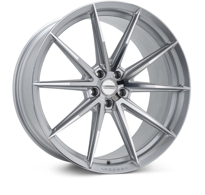 Vossen HFX-2 22x9 / 5x112 / ET32 / Flat Face / 66.5 - Silver Polished Wheel - HFX2-2M44