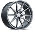 Vossen HF-3 24x10 / 5x130 / ET20 / Deep Face / 84.1 - Gloss Graphite Polished - HF3-4P51