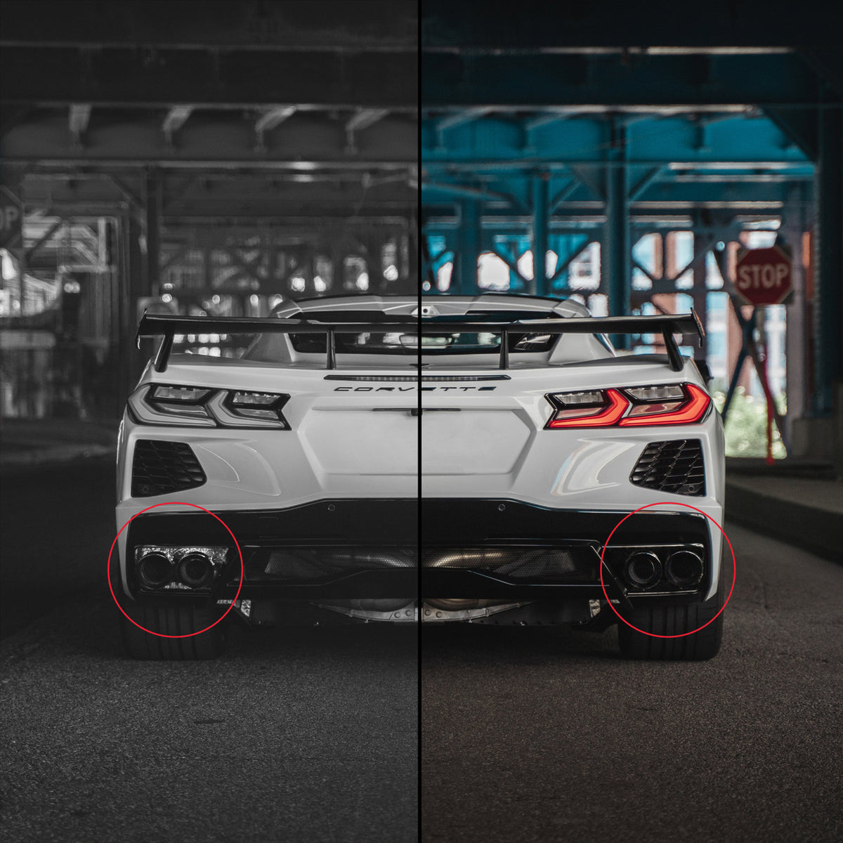 Corsa Black Out Heat Protection (2020-2026 Corvette C8) AC010