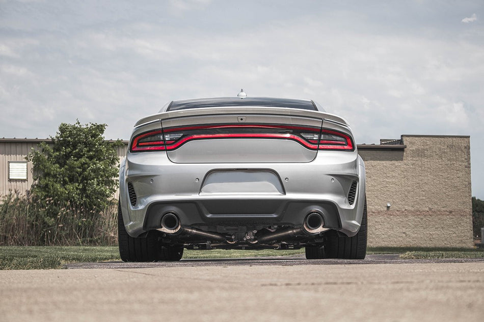 Corsa 2.75" Catback Valved Exhaust Xtreme 4.5" Black Tips (2015+ Charger SRT 392/Hellcat/Redeye) 21072BLK