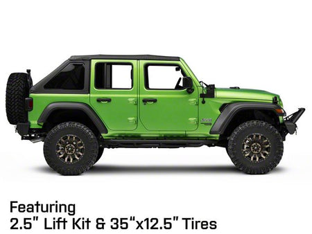 Fuel Wheels Blitz Matte Black Double Dark Tint Wheel; 17x9; -12mm Offset (18-26 Jeep Wrangler JL)