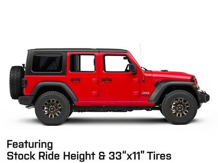 Fuel Wheels Blitz Matte Black Double Dark Tint Wheel; 17x9; -12mm Offset (18-26 Jeep Wrangler JL)