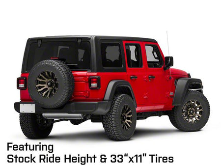 Fuel Wheels Blitz Matte Black Double Dark Tint Wheel; 17x9; -12mm Offset (18-26 Jeep Wrangler JL)
