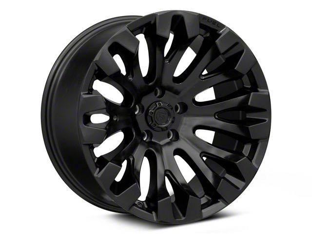 Fuel Wheels Quake Blackout Wheel; 20x10; -18mm Offset (18-26 Jeep Wrangler JL)