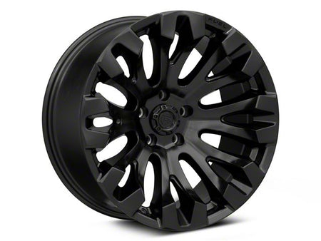 Fuel Wheels Quake Blackout Wheel; 20x10; -18mm Offset (18-26 Jeep Wrangler JL)