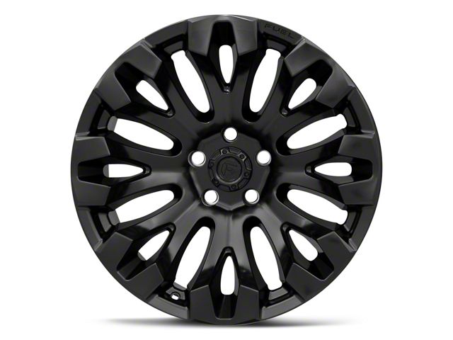 Fuel Wheels Quake Blackout Wheel; 20x10; -18mm Offset (18-26 Jeep Wrangler JL)