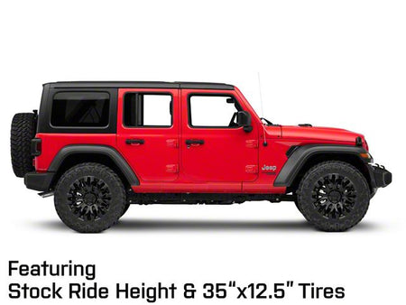 Fuel Wheels Quake Blackout Wheel; 20x10; -18mm Offset (18-26 Jeep Wrangler JL)