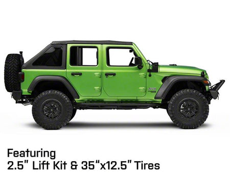 Fuel Wheels Rebel Matte Black Wheel; 18x9; -12mm Offset (18-26 Jeep Wrangler JL)