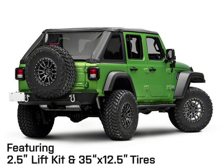 Fuel Wheels Rebel Matte Gunmetal with Black Bead Ring Wheel; 17x9; -12mm Offset (18-26 Jeep Wrangler JL)