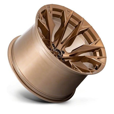 Fuel Wheels Flame Platinum Bronze Wheel; 20x12; -44mm Offset (18-26 Jeep Wrangler JL)