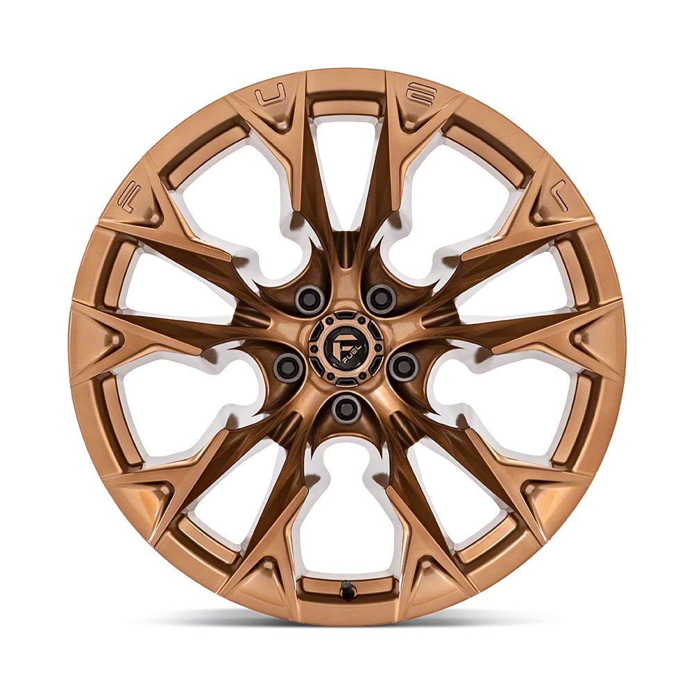 Fuel Wheels Flame Platinum Bronze Wheel; 20x12; -44mm Offset (18-26 Jeep Wrangler JL)