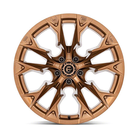 Fuel Wheels Flame Platinum Bronze Wheel; 20x12; -44mm Offset (18-26 Jeep Wrangler JL)