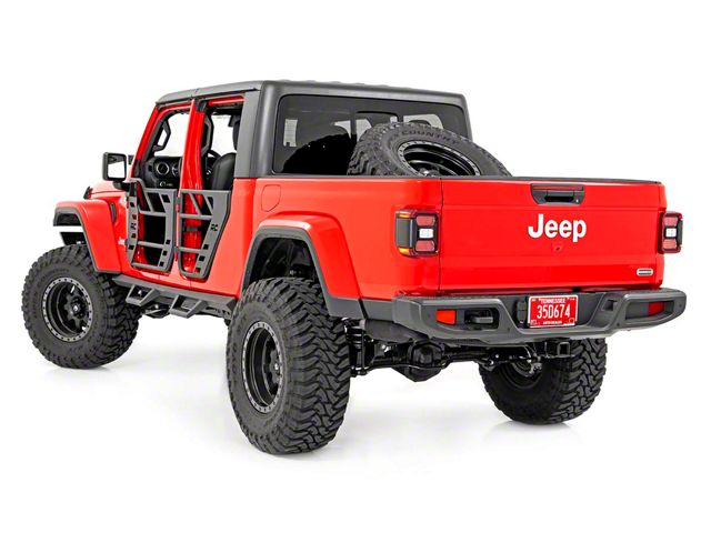 Rough Country Suspension 6-Inch Suspension Lift Kit with M1 Monotube Shocks (20-26 3.6L Jeep Gladiator JT, Excluding Mojave)