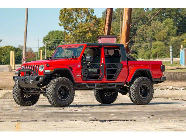 Rough Country Suspension 6-Inch Suspension Lift Kit with M1 Monotube Shocks (20-26 3.6L Jeep Gladiator JT, Excluding Mojave)