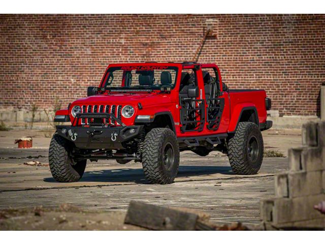 Rough Country Suspension 6-Inch Suspension Lift Kit with M1 Monotube Shocks (20-26 3.6L Jeep Gladiator JT, Excluding Mojave)