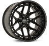 Vossen HFX-1 22x9.5 / 6x135 BP / ET20 / 87.1 CB / Deep - Satin Black Wheel - HFX1-2F21