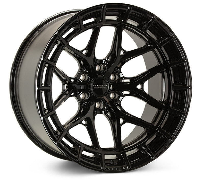 Vossen HFX-1 24x12 / 8x180 / ET-44 / Ultra Deep / 124.3 CB - Gloss Black Wheel - HFX1-4Z40-GB