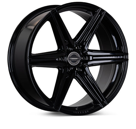 Vossen HF6-2 22x9.5 / 6x139.7 / ET20 / Deep Face / 106.1 - Gloss Black - HF62-2G26