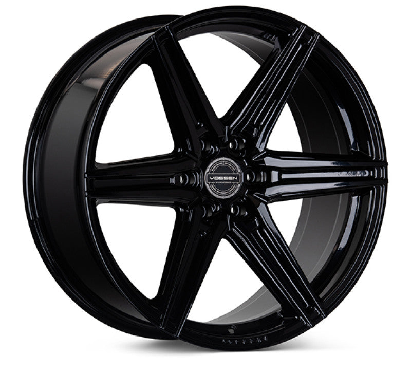 Vossen HF6-2 20x9.5 / 6x139.7 / ET15 / Deep Face / 106.1 - Gloss Black - HF62-0G07