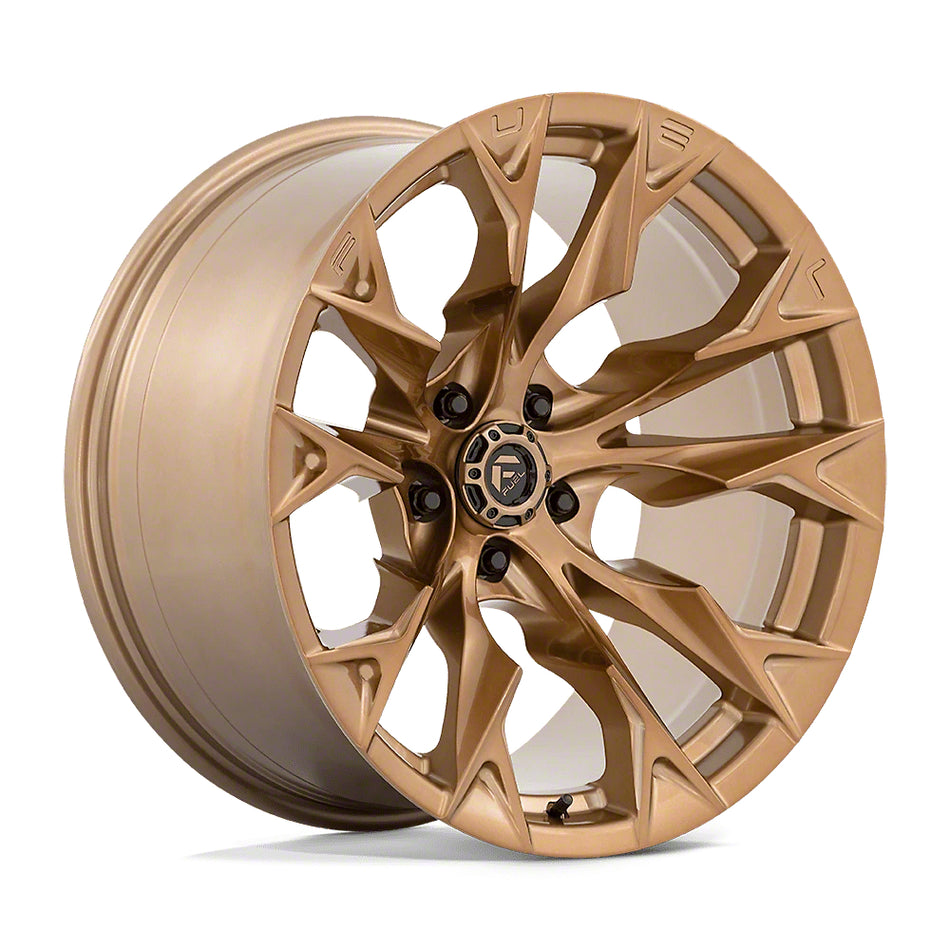 Fuel Wheels Flame Platinum Bronze Wheel; 20x10