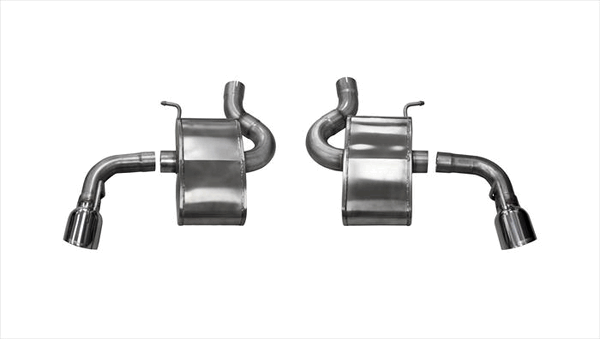 Corsa Xtreme Axleback Exhaust Polished (2016 Camaro SS) 14785
